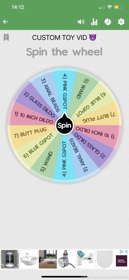 Custom toy vid 20 a spin 3 minute video as prize just tip amp i ll 