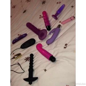 Spoilt for choice i definitely need a bigger dildo i want more than 8