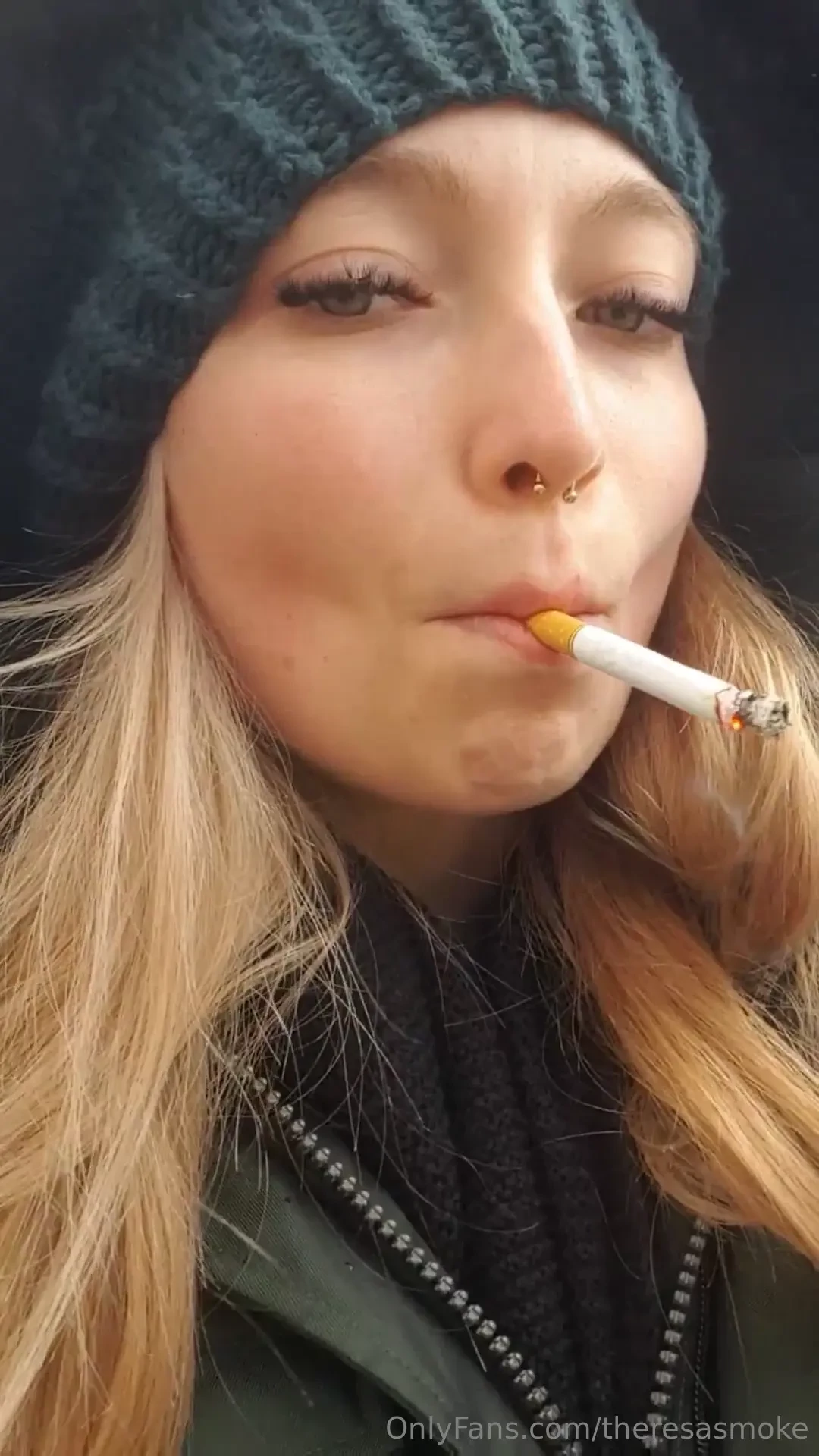 Hey lovely s here s a video where i smoked a cigarette outside lt 3 i 