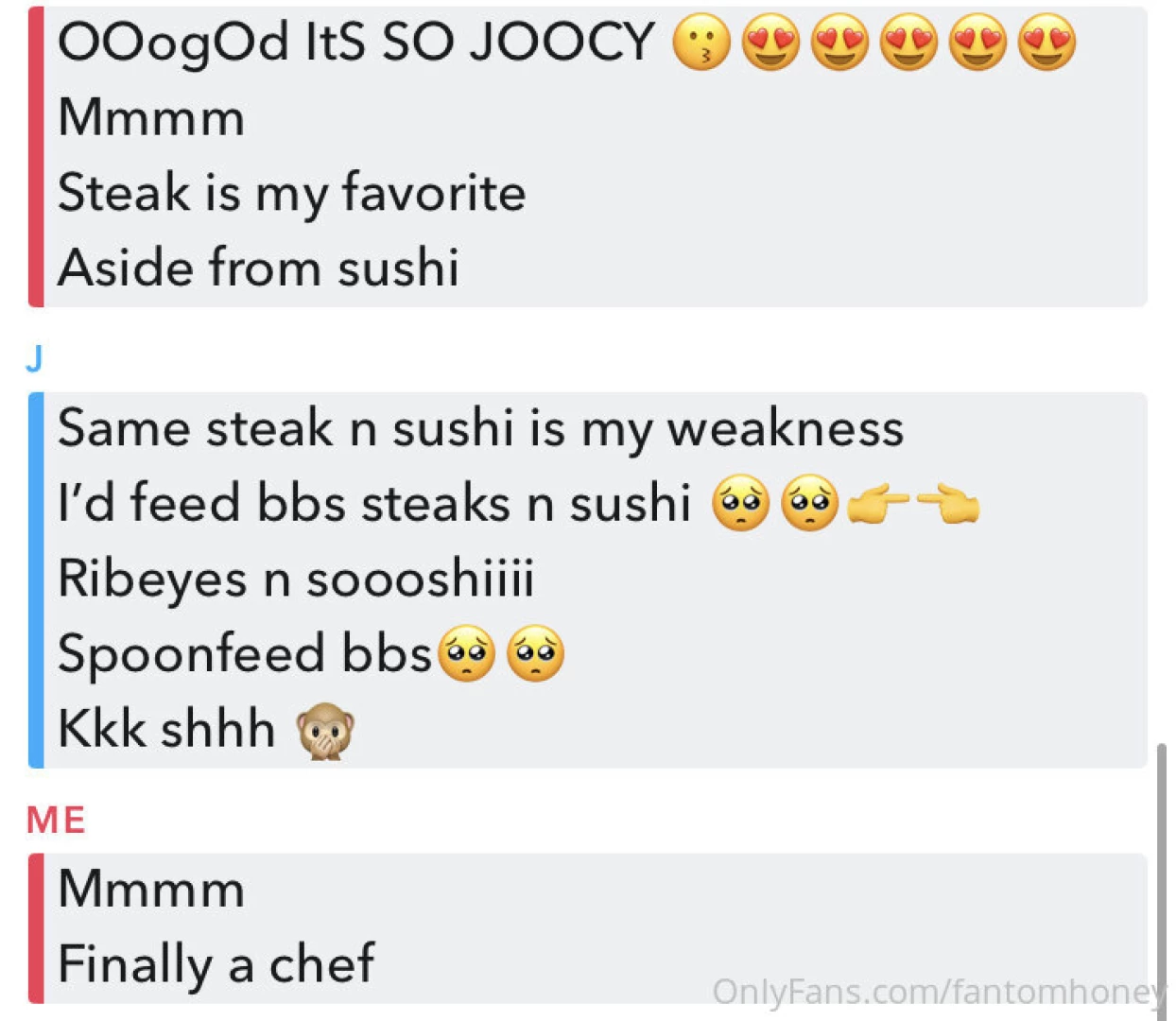 My faves forreal tho- don t threaten me with a good time i love steak 