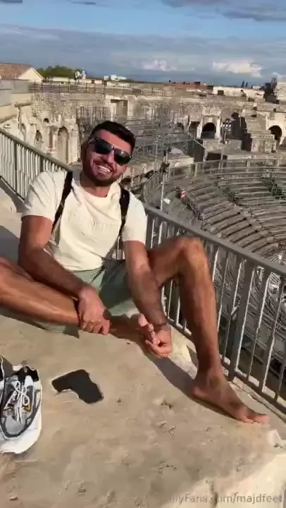 Wait for it my feet in public 