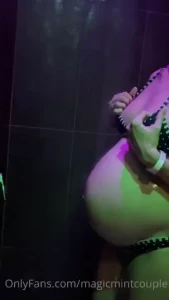 Time for a cold shower in a nice spa with the big belly love my