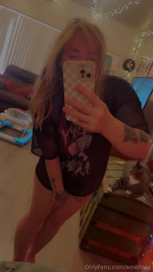 Lazy momma morning yesterday panties of the day and floppy tiddy flash part 3