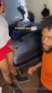 Me and this nigga at it again he love pushing his big dick in the back