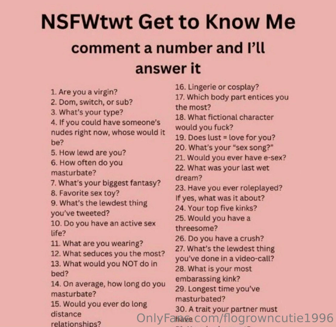 Tip and i will answer any of what you want to know 