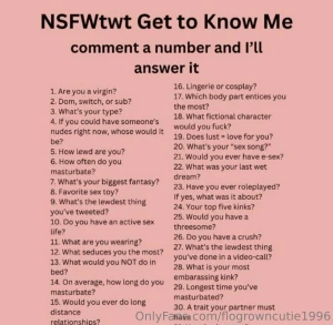 Tip and i will answer any of what you want to know