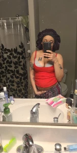 My bathroom mirror gets so blotchy blackgirlhairproblems