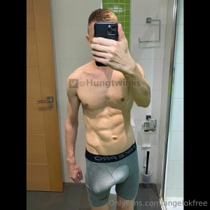 Monstertwink - this bi kickboxer has a real monster cock 50 hours of part 59