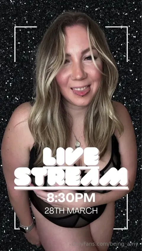 I cannot wait to see you tomorrow at 8 30pm 