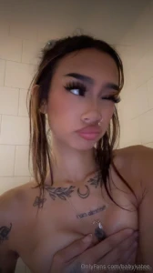 I was tryna behave but then i got in the shower now i m just wet amp