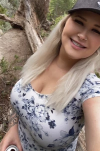 Who would go hiking with me bend me over at the top