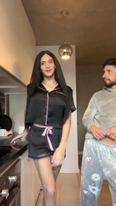 Fucking in the kitchen i got fucked hard in the kitchen against the