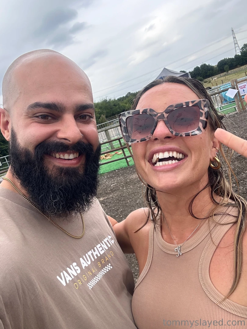 Had a wholesome afternoon with kayla wild today at a foam party should 