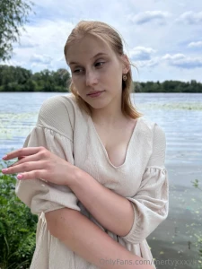 A walk with a cigarette and a fuck after a photo shoot in the bushes part 4