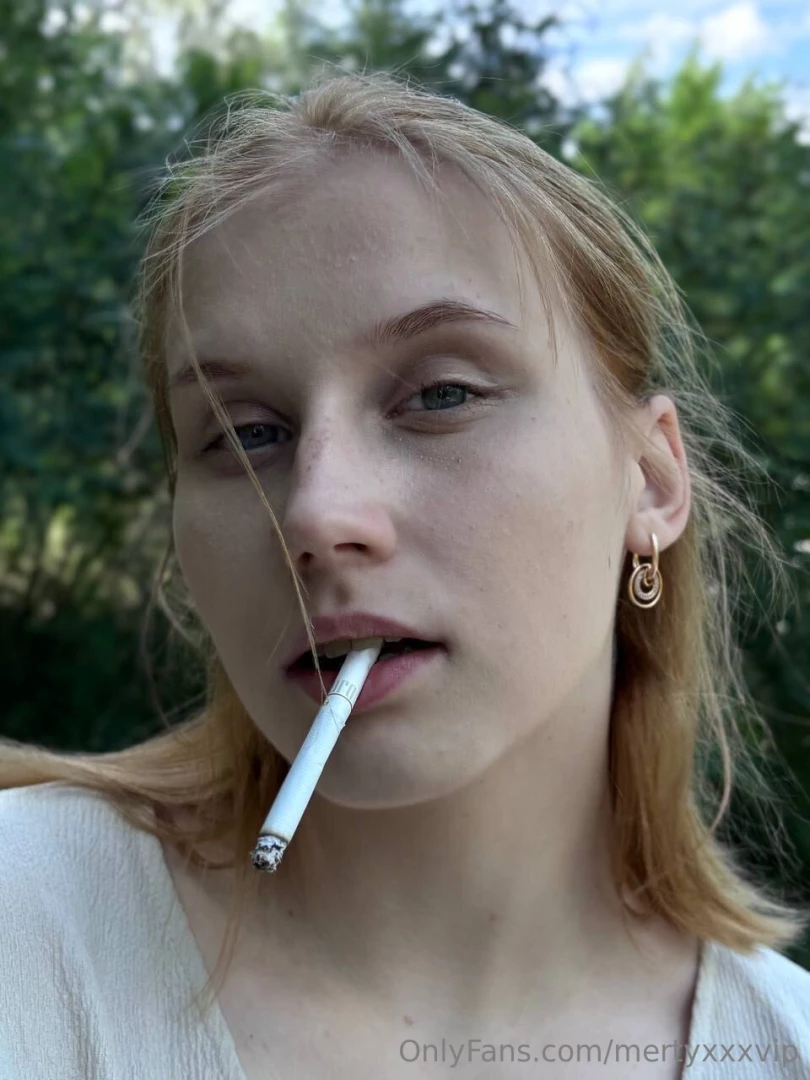 A walk with a cigarette and a fuck after a photo shoot in the bushes part 8 