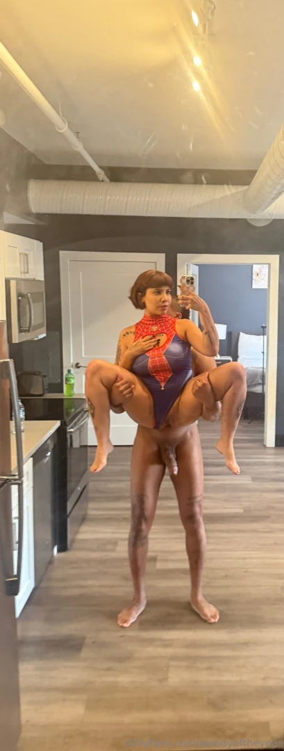 Searched across the spider-verse and found a sexy big titty phat booty 