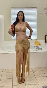 Selfie in my outfit from my shoot last night