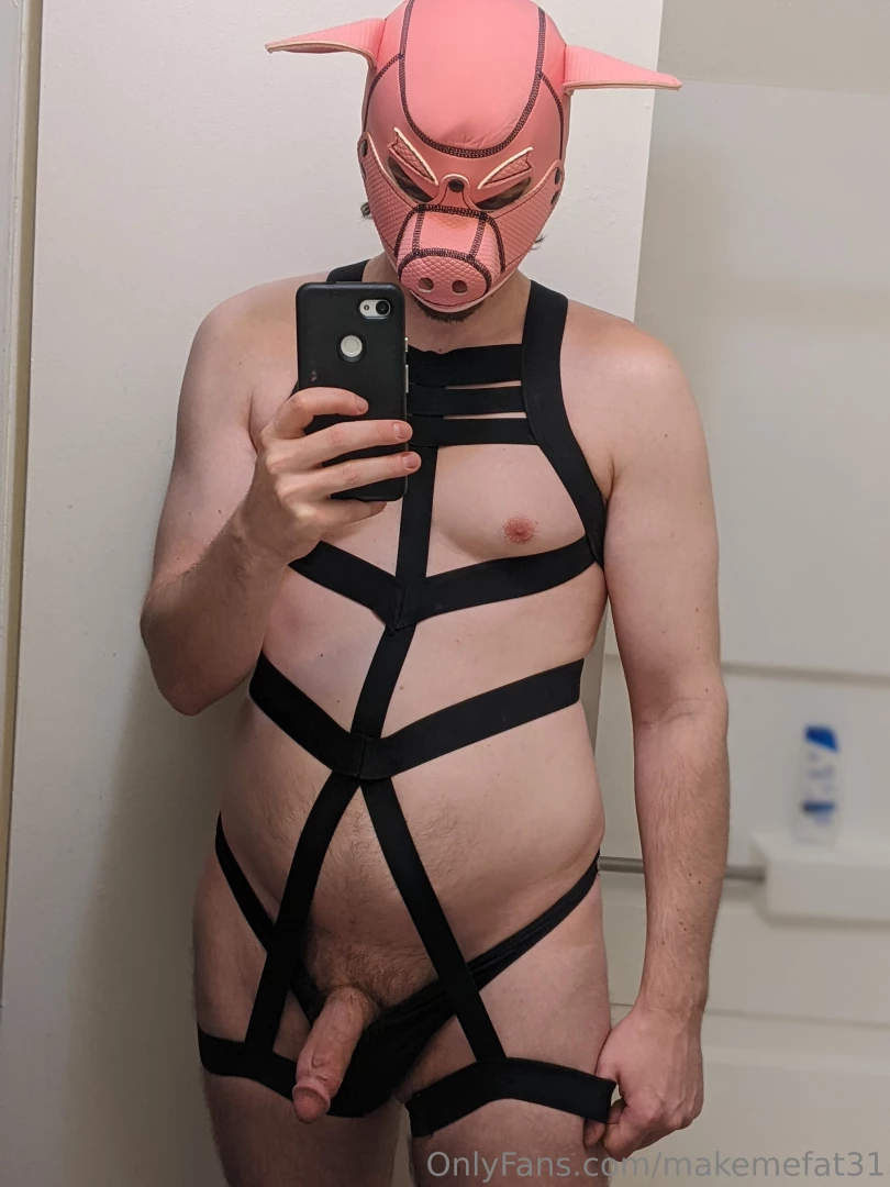 I lost the weight back down to 170 lbs but i got this sexy new pig 