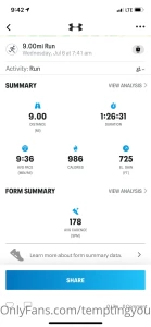 9 mile run and the pool how was your wednesday part 2