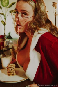 On the fourteenth day of tits-mas my true love gave to me getting wet