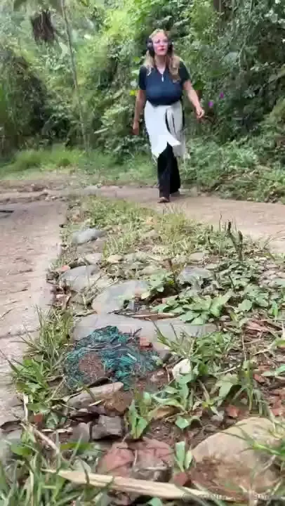 The hike to the coffee plantation was challenging to say the least 