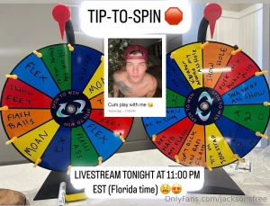 You do not wanna miss this one jacksonnfelt tonight 11 00pm est