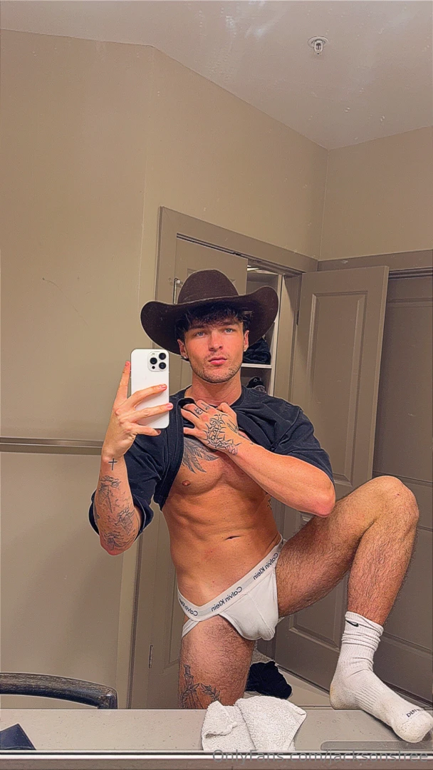 This pose the jock strap the soft dick 