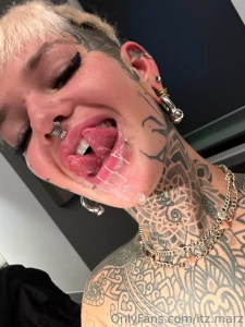 I got a new tattoo and a mouth full of cum today