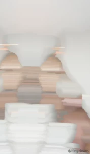 Chocolate barbie got her back beat in my thick creamy nut looks good