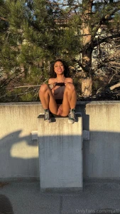 My first time naked in public i had a blast