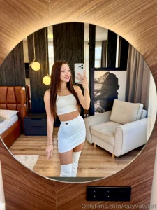 Guess what s underneath this white outfit of mine