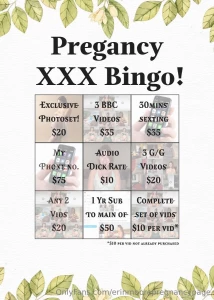 New pregnancy bingo every option is at an amazing discount very