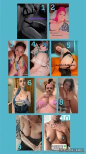 Have your pick 1- cheekynfreakyy 2- will you cum to this bbw slut part 1