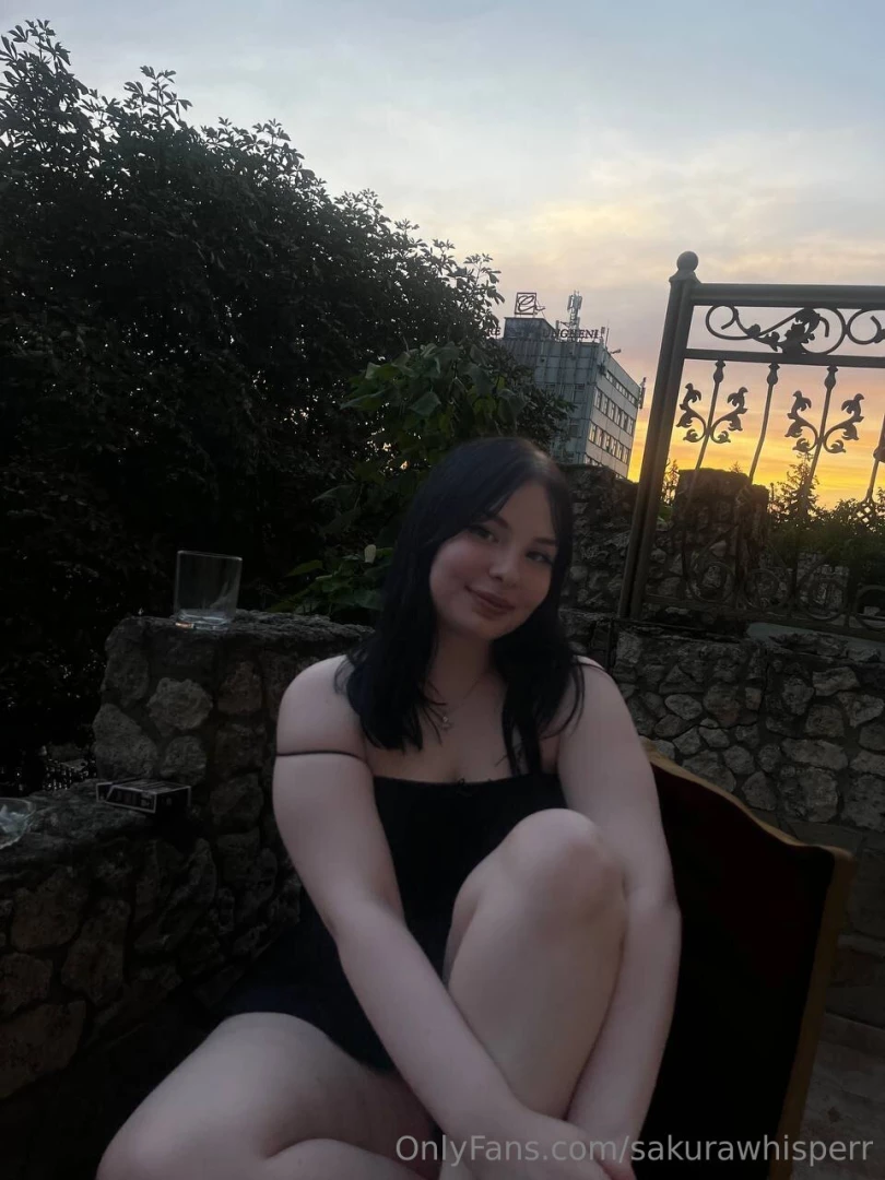 Yesterday i went for a walk how do you like my dress 