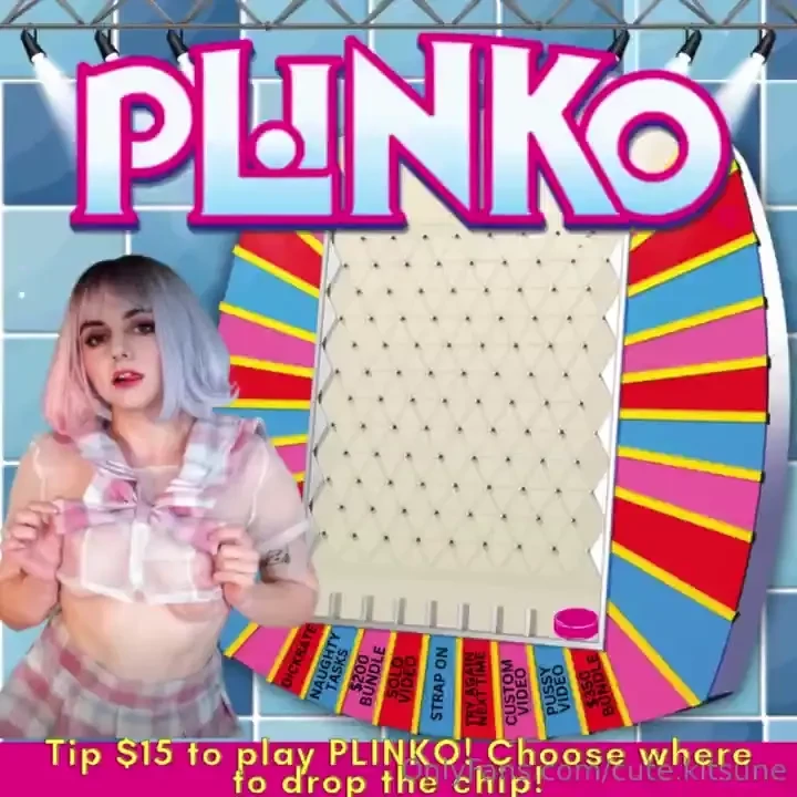 Plinko for your pleasure simply choose where to drop the chip from the 