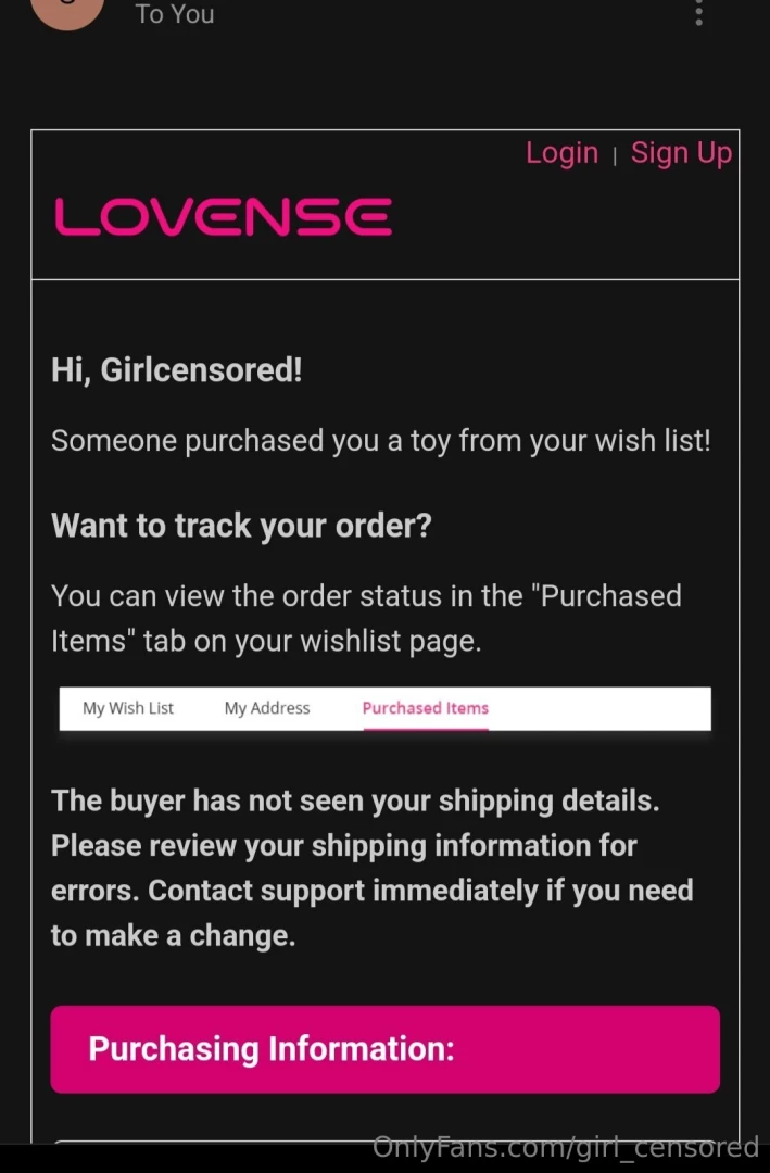 I just love notification emails thank you so much 