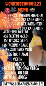 Happy new years here s this year menu get to booking daddy i have so part 1