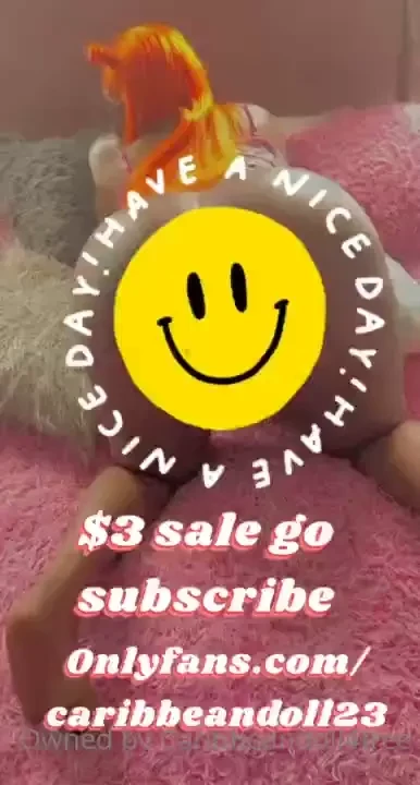Caribbeandoll23 3 birthday sale ends soon go subscribe nowww onlyfans 
