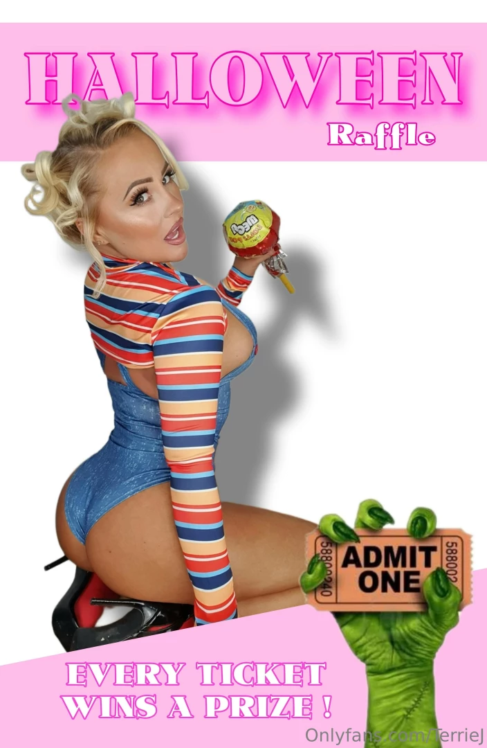 Halloween hamper raffle every ticket gets a gift tip 15 for one ticket 