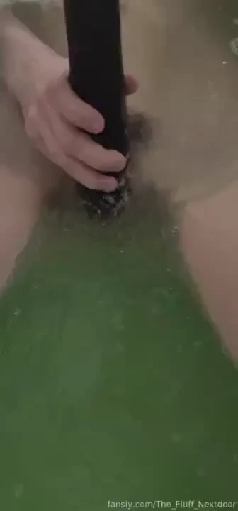 Best thing about cumming in the bath is their is no cleanup 