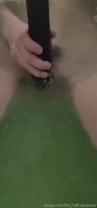 Best thing about cumming in the bath is their is no cleanup