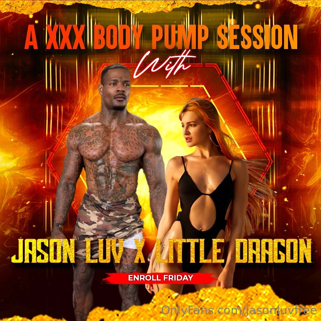 New hot gym fuck session with little dragon landing this friday it s 