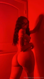 The red lighting was a payed actor