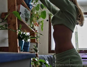 I hope you don t mind if my sweater rides up a bit