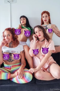 I love my 3 girlfriends we usually watch a movie together and make part 1