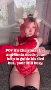 Im not ready yet santa gt _ lt merry christmas