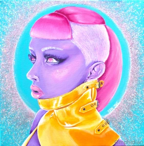 I just realized i can share my art here hope you like my paintings