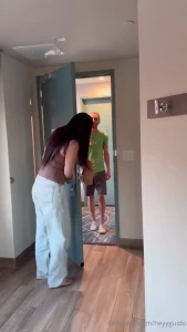 Begging the uber eats delivery guy i fucked for a tip not to fucking