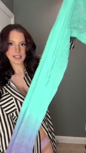 Another behind the scenes of a youtube transparent try on for my