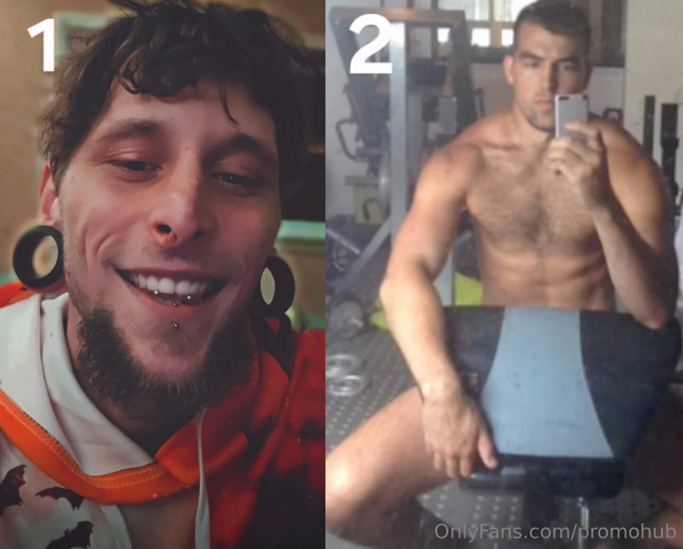 1- ribme111 2- thenakedgymnist 